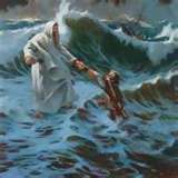 Be a water walker and look upon YAHUSHUA and you will not drown in the coming storms!